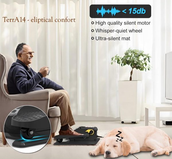 terra14menchair Ergodynamic 14 Mini Eliptični Bicikl električnim načinom rada